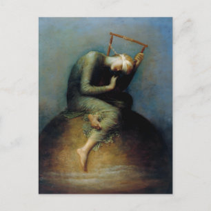 Hope George Watts Painting Postcard