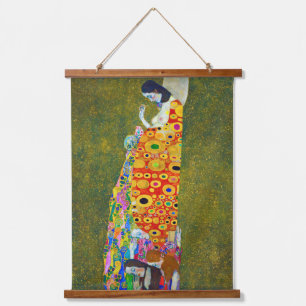 Hope, Gustav Klimt Hanging Tapestry