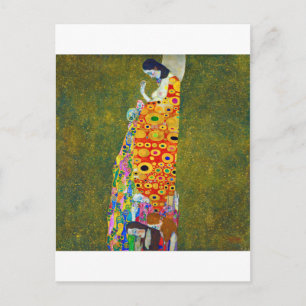 Hope, Gustav Klimt Postcard