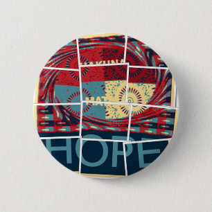 Hope Hakuna Matata 6 Cm Round Badge