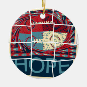 Hope Hakuna Matata Ceramic Tree Decoration