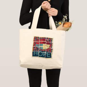 Hope Hakuna Matata Large Tote Bag