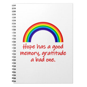 Hope Has A Good Memory  Notebook