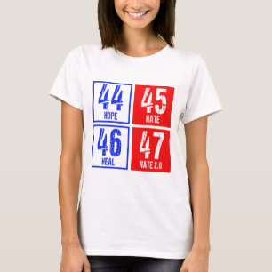 Hope Hate Heal Hate Again Anti-Trump T-shirt