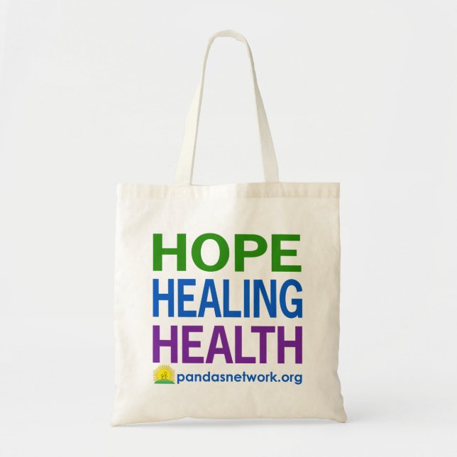 Hope, Healing, Health Bag-Full Colour Tote Bag (Front)