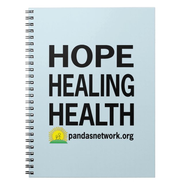Hope, Healing, Health Notebook (Front)