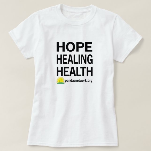 Hope Healing Health T-Shirt Women's (Design Front)