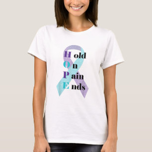 HOPE Hold On Pain Ends Mental Health Awareness App T-Shirt