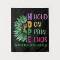 HOPE Hold On Pain Ends Mental Health Awareness