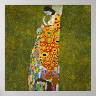 Hope, II — Gustav Klimt (1907–08) Poster