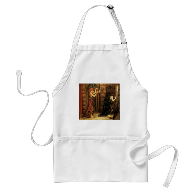 Hope in a Prison of Despair by Evelyn De Morgan Standard Apron (Front)