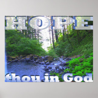 Hope In God Poster