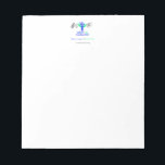 Hope in Harmony Notepad<br><div class="desc">Hope in Harmony Notepad with logo and motto</div>