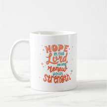 Hope in The Lord Bible Verse Canvas