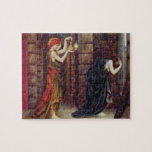 Hope in the Prison of Despair (oil on canvas) Jigsaw Puzzle