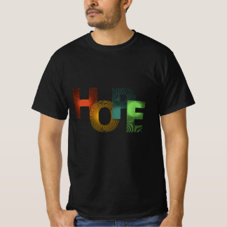 HOPE – Inspirational Typography T-Shirt for Streng