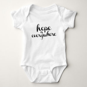 Hope is Everywhere - Crawler Light Colours Baby Bodysuit