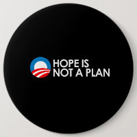 HOPE IS NOT A PLAN 2 Bumpersticker
