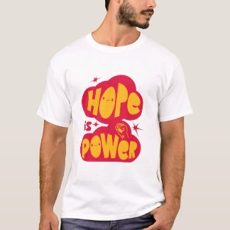 Hope Is Power Inspirational Retro T-Shirt
