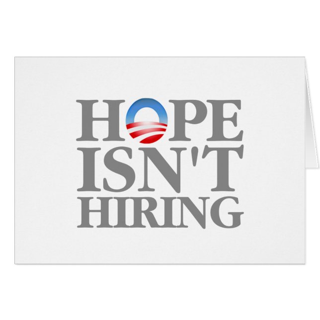 Hope Isn't Hiring (Front Horizontal)