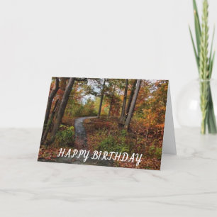 HOPE IT IS LIKE A BEAUTIFUL FALL DAY (BIRTHDAY) CARD