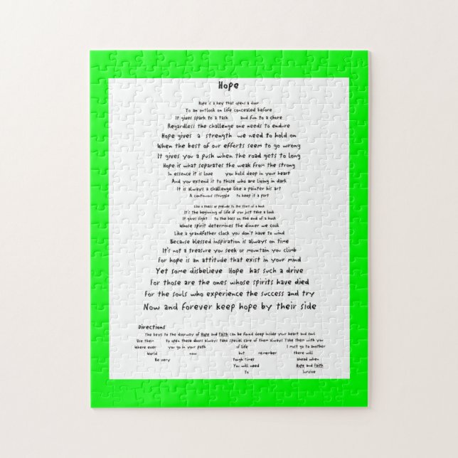 Hope Jigsaw Puzzle (Vertical)