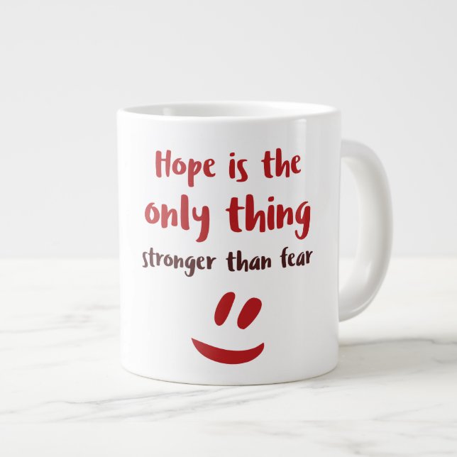 Hope Jumbo Mug (Front Right)