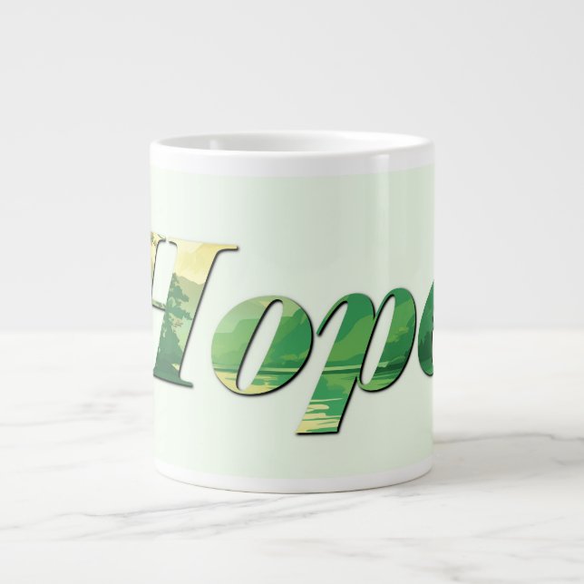 Hope Large Coffee Mug (Front)