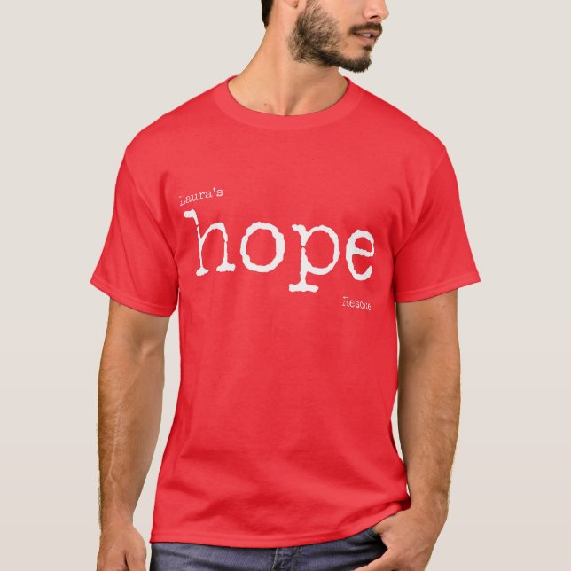 Hope - Laura's Hope Rescue T-Shirt (Front)