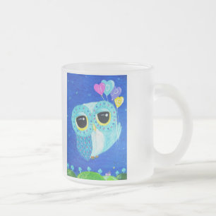 Hope Lifts Me Higher Frosted Glass Coffee Mug