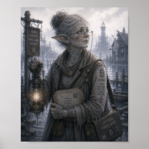 Hope / Lighthouse Keeper / Flooded Pier Poster