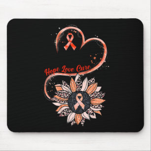 Hope Love Cure Fighter Sunflower RSD CRPS Awarenes Mouse Mat