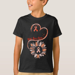 Hope Love Cure Fighter Sunflower Rsd Crps Awarenes T-Shirt