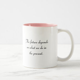 Hope Love & Faith Breast Cancer Coffee Mug