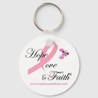 Hope Love & Faith Keychain
