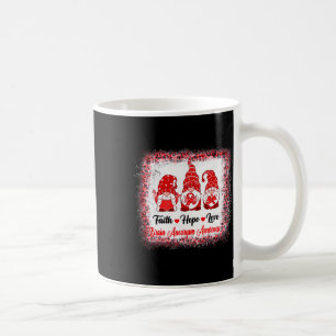 Hope Love Gnomes Brain Aneurysm Awareness Leopard Coffee Mug