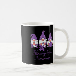 Hope Love Gnomes Purple Ribbon Fibromyalgia Awaren Coffee Mug
