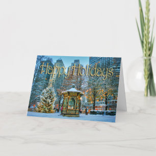 Hope Love Light Holiday Card