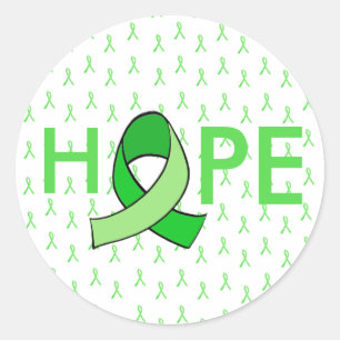 HOPE Lyme Disease Ribbon Sticker