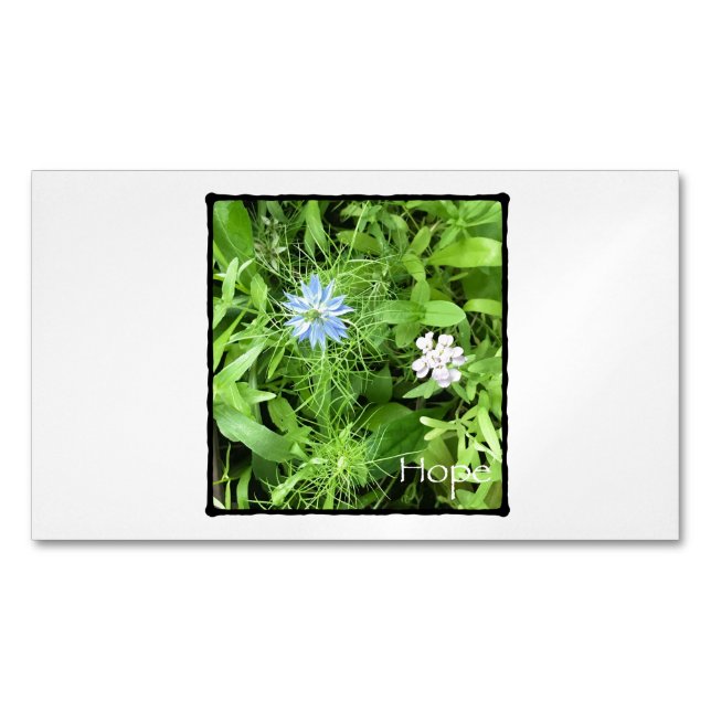 Hope  	Magnetic business card (Front)