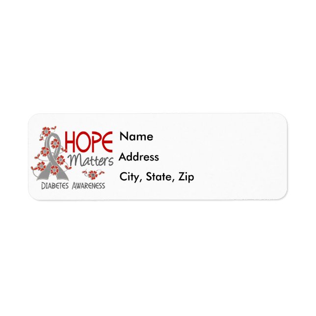 Hope Matters 3 Diabetes (Front)