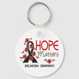Hope Matters 3 Melanoma Key Ring