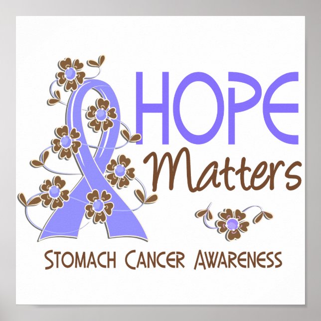 Hope Matters 3 Stomach Cancer Poster (Front)