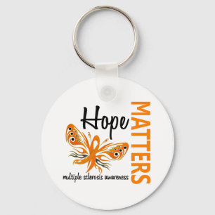 Hope Matters Butterfly Multiple Sclerosis Key Ring