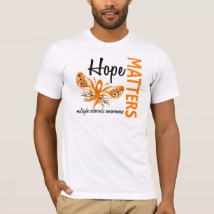 Hope Matters Butterfly Multiple Sclerosis T-Shirt