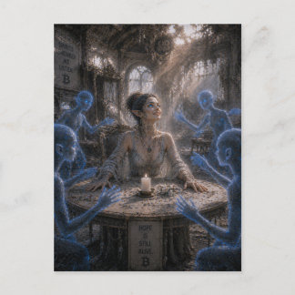 Hope / Medium / Abandoned Spiritualism Salon Postcard
