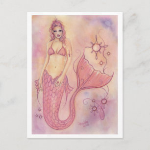 Hope Mermaid By Renee L. Lavoie Postcard