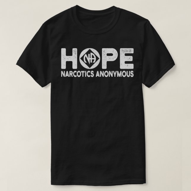 Hope NA Symbol Narcotics Anonymous design Idea Pul T-Shirt (Design Front)