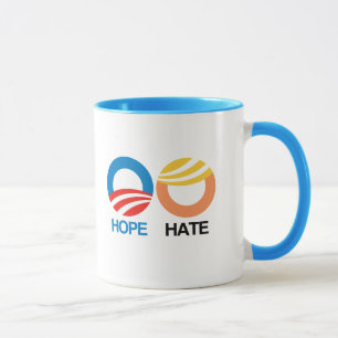 HOPE (Obama) vs. HATE (Trump) Mug