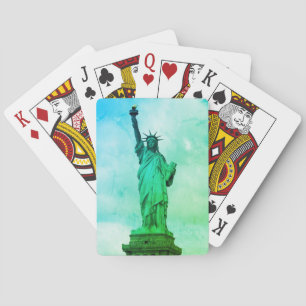 Hope of America - Lady Liberty Statue NYC Playing Cards